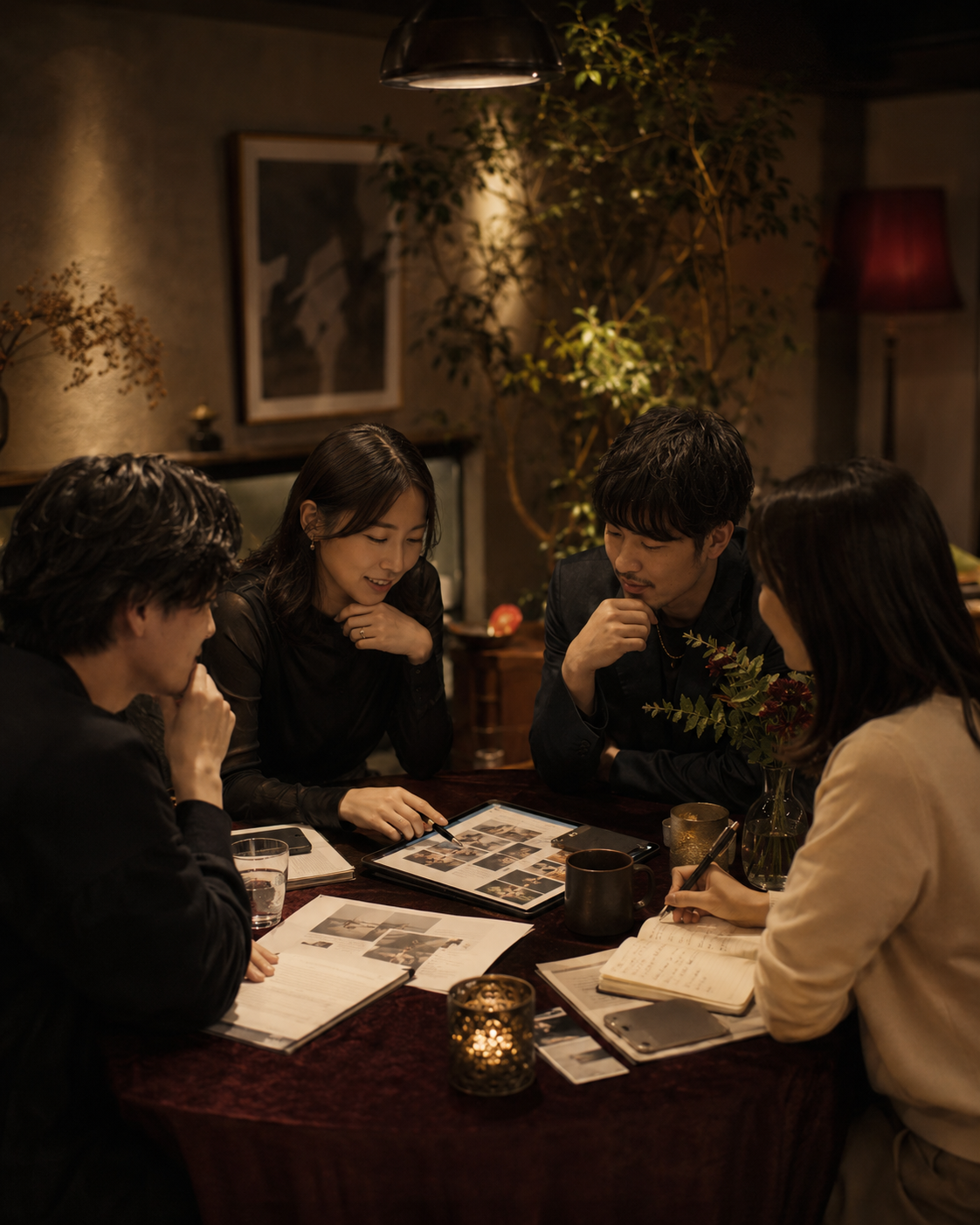 企画会議の様子